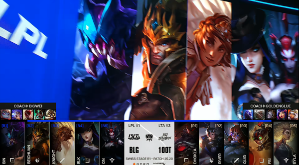 优配中国 S15瑞士轮：Quid阿萝拉来去自如三杀发威，100T击败BLG拿到开门红